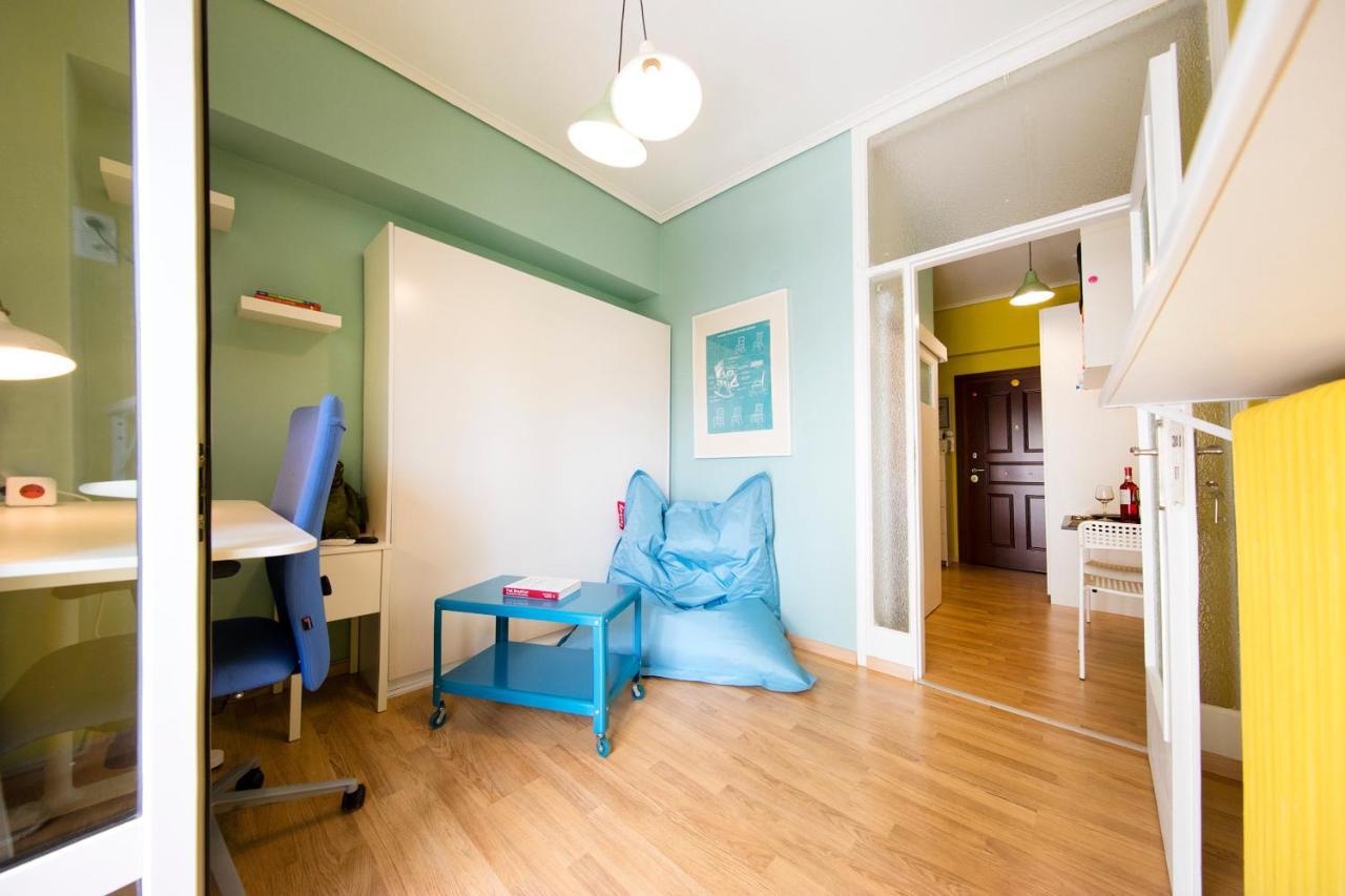 Startupper'S Pad In Real Athenian Neighbourhood Lägenhet Exteriör bild